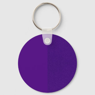 Matte & Glitter Paarse Split Sleutelhanger – Aanpa