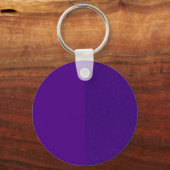 Matte & Glitter Paarse Split Sleutelhanger – Aanpa (Voorkant)