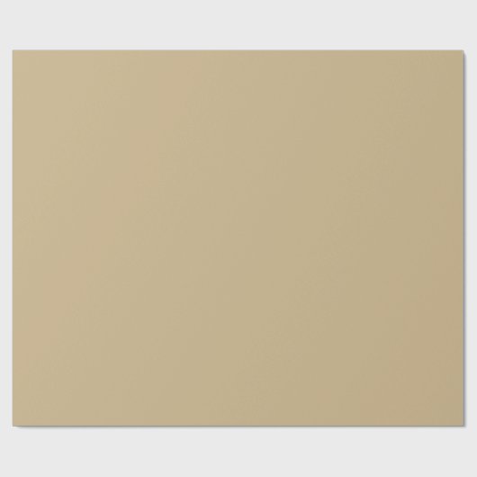 Matte Gold Cadeaupapier (Vlak)