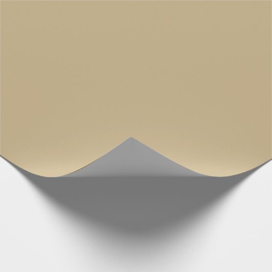 Matte Gold Cadeaupapier (Hoek)