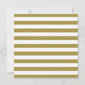 Matte Gold Nautical Het is een Jongen Baby shower Kaart (Achterkant)