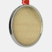 Matte gouden steen metalen ornament (Rechts)