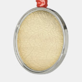 Matte gouden steen metalen ornament (Links)