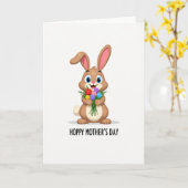 Matte Happy Boeketkaart Kaart (Gele Bloem)