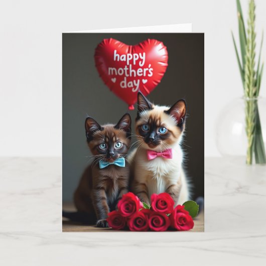 Matte Kittens Vrienden Kaart (Voorkant)