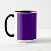 Matte + Noise Split Paarse koffie Mok – Aanpassen (Links)