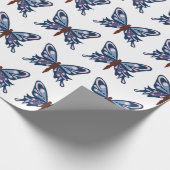 Matte ompakken, papier voor "blauwe vlinder" (Hoek)