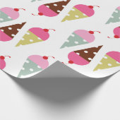 Matte pakpapier, 30 x 6 inch cadeaupapier (Hoek)
