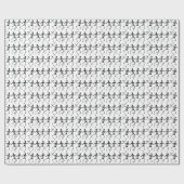 Matte pakpapier, 30 x 6' SKELETON Cadeaupapier (Vlak)