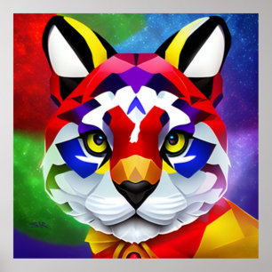 Matte poster van Alexander's Cat