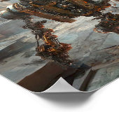 Matte print - Cartograaf van verloren werelden (Hoek)