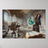 Matte print - Cartograaf van verloren werelden (Voorkant)