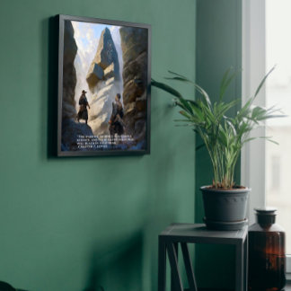 Matte print - Deze poorten smeed je