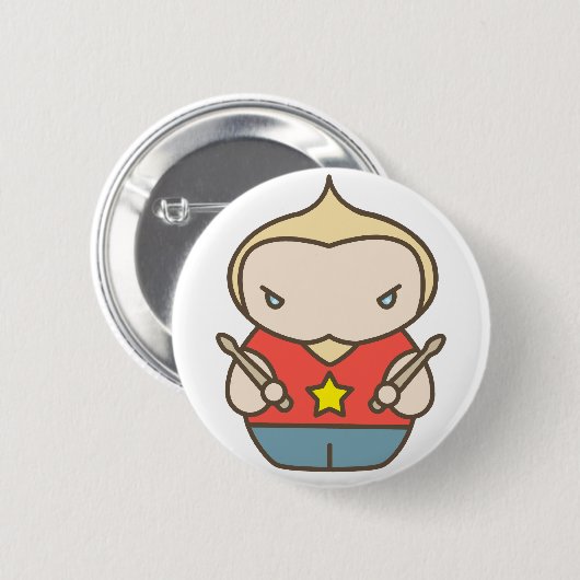 matte ronde button 5,7 cm (Voorkant /achterkant)