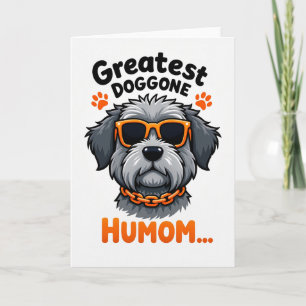 Matte Ruige Hond Humom Kaart