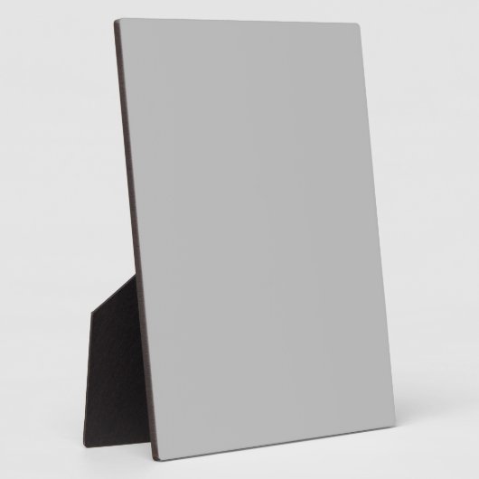 Matte Silver Fotoplaat (Zijkant)
