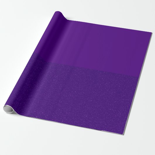 Matte Top & Glitter Bottom Gift Wrap – Aanpassen Cadeaupapier (Uitgerold)