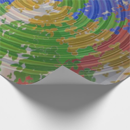 Matte Wrapping Paper Artiest heeft tinten in tonen Cadeaupapier (Hoek)