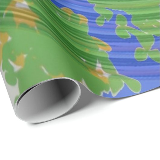 Matte Wrapping Paper Artiest heeft tinten in tonen Cadeaupapier (Rol Hoek)