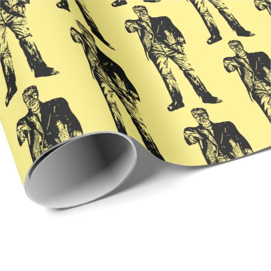 MATTE Wrapping Paper FRANKENSTEIN Cadeaupapier (Rol Hoek)
