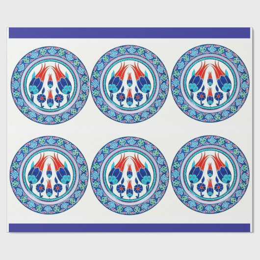 Matte Wrapping papier tulp (Vlak)