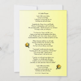 Matte Yellow Rose Bud "A Little Prayer"