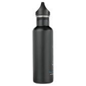Matte zwarte Zee Star CR Water Fles (Links)