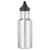 Matte zwarte Zee Star CR Water Fles (Links)