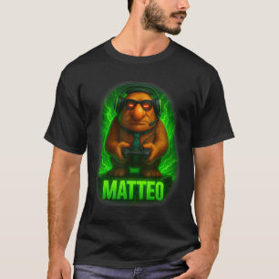 Matteo Meme Italiaanse Brainrot Goblin Das Hoed Vi T-shirt