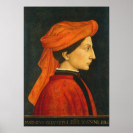 Matteo Olivieri - Florentijnse fijnkunstposter Poster