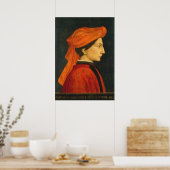 Matteo Olivieri - Florentijnse fijnkunstposter Poster (Keuken)