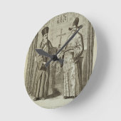 Matteo Ricci (1552-1610) en Paulus Li, uit 'Chin' Ronde Klok (Hoek)