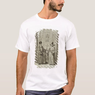 Matteo Ricci (1552-1610) en Paulus Li, uit 'Chin' T-shirt