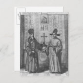 Matteo Ricci en Paulus Li Briefkaart (Voorkant / Achterkant)