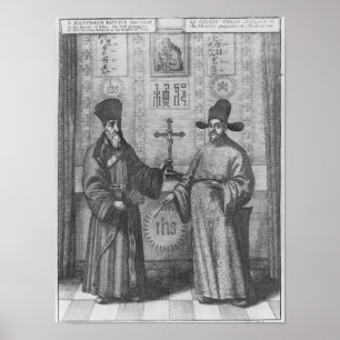 Matteo Ricci en Paulus Li Poster