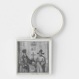 Matteo Ricci en Paulus Li Sleutelhanger