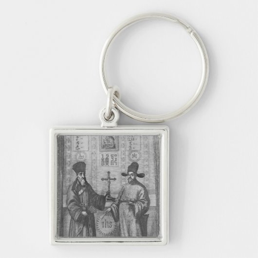 Matteo Ricci en Paulus Li Sleutelhanger (Voorkant)