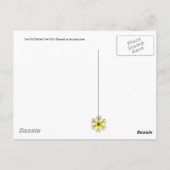 MATTER MAAKT GEEN Fractal Masker in Red Yellow Briefkaart (Achterkant)