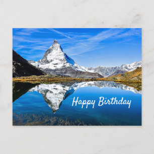 Matterhorn 4 Birthday Briefkaart