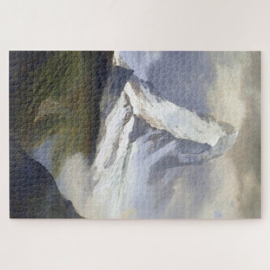 Matterhorn, Albert Bierstadt Legpuzzel (Horizontaal)