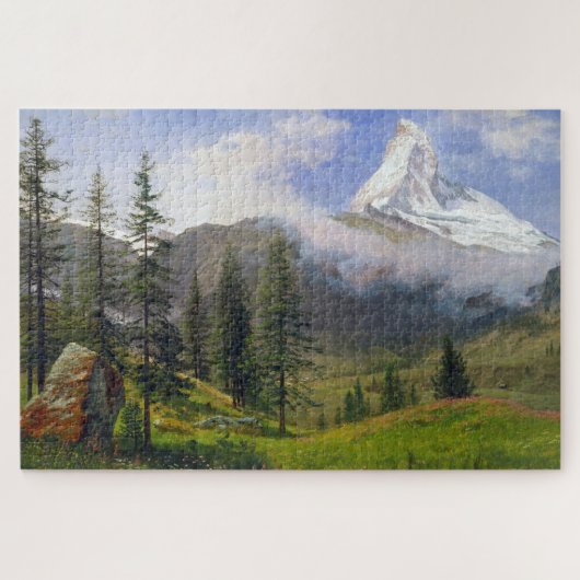 Matterhorn, Albert Bierstadt Legpuzzel (Horizontaal)