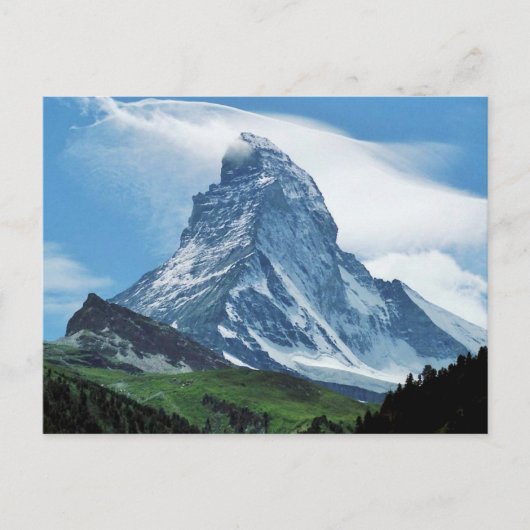 Matterhorn, Alpen Briefkaart (Voorkant)