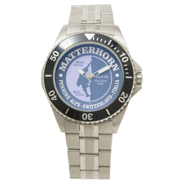 Matterhorn (Alpen) Horloge (Voorkant)