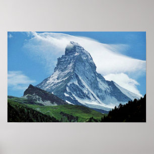 Matterhorn, Alpen Poster