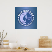 Matterhorn (Alpen) Poster (Keuken)