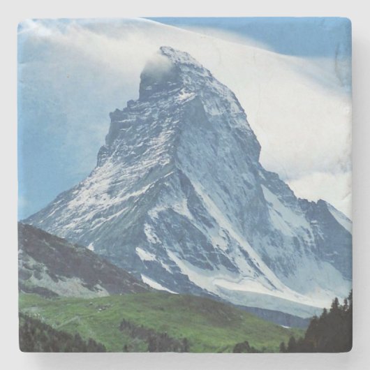 Matterhorn, Alpen Stenen Onderzetter (Voorkant)