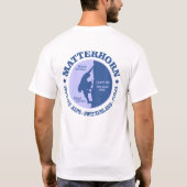 Matterhorn (Alpen) T-shirt (Achterkant)