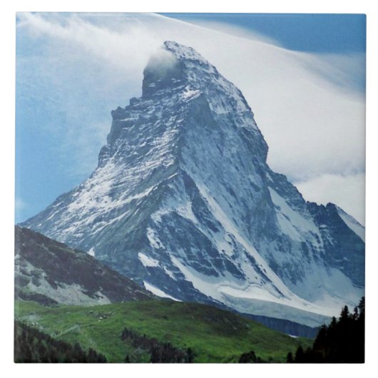 Matterhorn, Alpen Tegeltje (Voorkant)