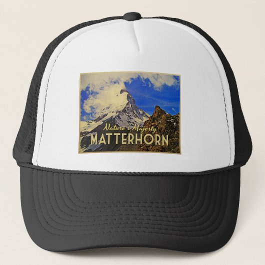 Matterhorn Alps Trucker Pet (Voorkant)