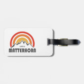 Matterhorn Bagagelabel (Achterkant horizontaal)
